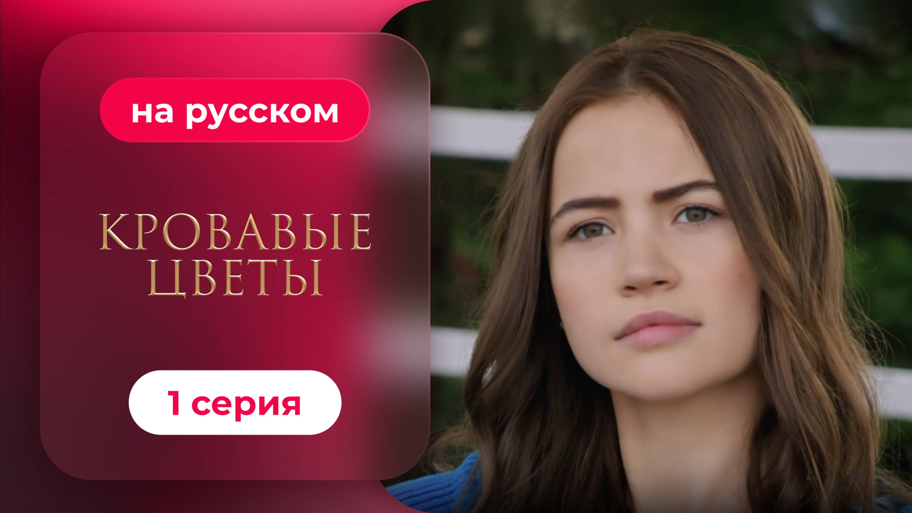 Сериал Кровавые цветы — 1 серия | Любимый турецкий сериал