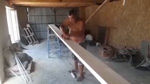 Июль 2018 делаю лавку для бани