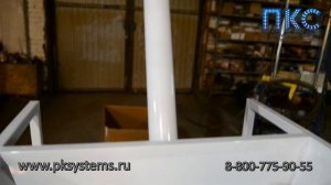 Шнековый транспортер с бункером и шиберной задвижкой