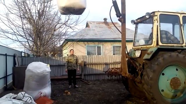 Кран на трактор своїми руками смотреть онлайн