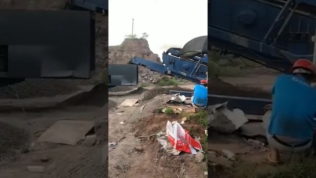 Мобильная дробильно-сортировочная установка. Мобильная дробилка, двигающийся дробильный комплекс