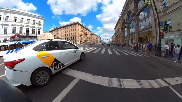 Мото экскурсия по Санкт-Петербургу Yamaha mt 09 Fz1 Прокатили девчонок смотреть онлайн