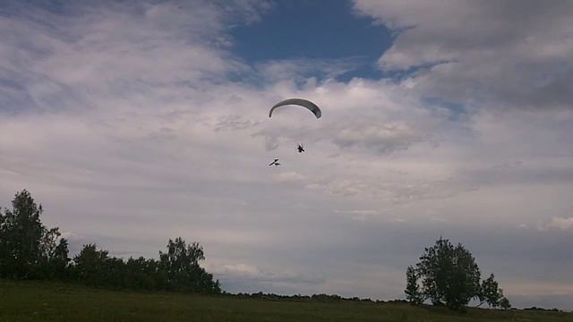 HD Мотопараплан Компромис с мотором Соло