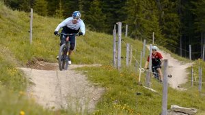 Fabio Wibmer vs. Manuel Feller in Saalbach