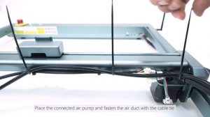 How to install an air pump and air assist for the Ortur Laser Master 3 on the LU2-10A laser module