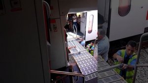 Пересадка пассажиров между поездами