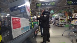 Борзый Гбр быкует!!! / Взлом касс самообслуживания в прямом эфире