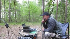 Антенна G5RV + трансформатор 1:4 и СУ П-контур. Часть 2. Май 2020г. EW8OO