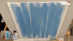 Декоративное покрытие Fontego от San Marco. Вертикальное нанесение