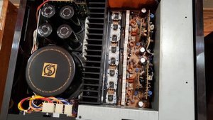 Усилители только распакованные, без профилактики - Sansui AU-D707X и Pioneer SA-8900.