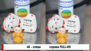 Panasonic gx80 - сравнение качества видео в форматах 4K и FullHD 1080p