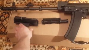 обзор тактического цевья для АК