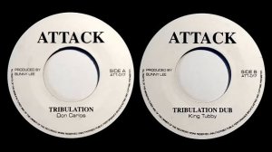 DON CARLOS / KING TUBBY - Tribulation / Dub (1979) Attack