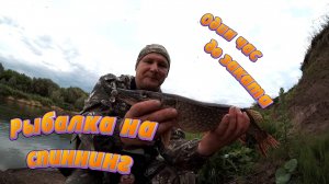 Рыбалка на спиннинг. Один час до заката.