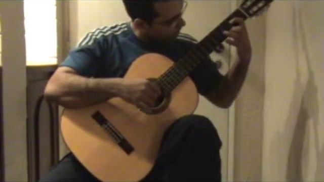 Francisco Tárrega's "Lágrima" by Dany Fariña (2nd version) смотреть онлайн