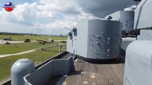 На линкоре "Алабама". Наши в США