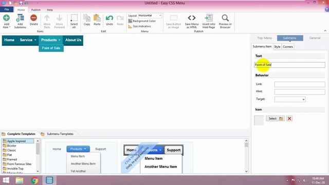 Create Menu using Easy CSS Menu generator [ HTML&CSS ] by Yuon Somethea смотреть онлайн