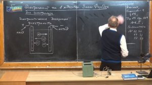 Урок 186 (осн). Электрический ток в жидкостях. Закон Фарадея для электролиза