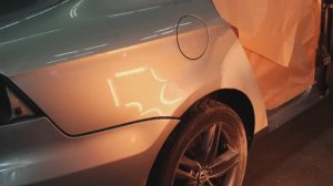 Окраска крыла Passat B7 на СТО Арманд