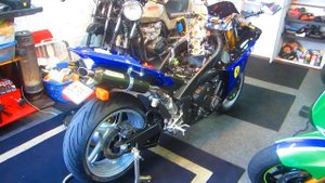 HOW TO REPLACE STARTER ON YAMAHA R1 pt 2