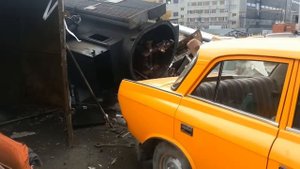Экстремальная добыча меди  ,на приёмном пункте металлолома