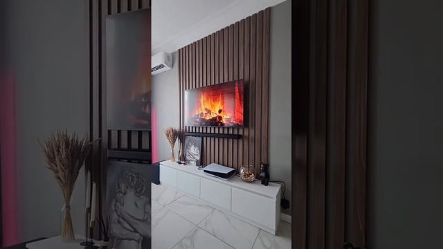 Консоль под ТВ и рейки#кухни #липецк #мебель смотреть онлайн