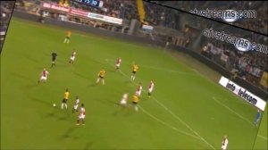 Stipe Perica (Nac Breda) goals vs Ajax. 27th Sep 2014
