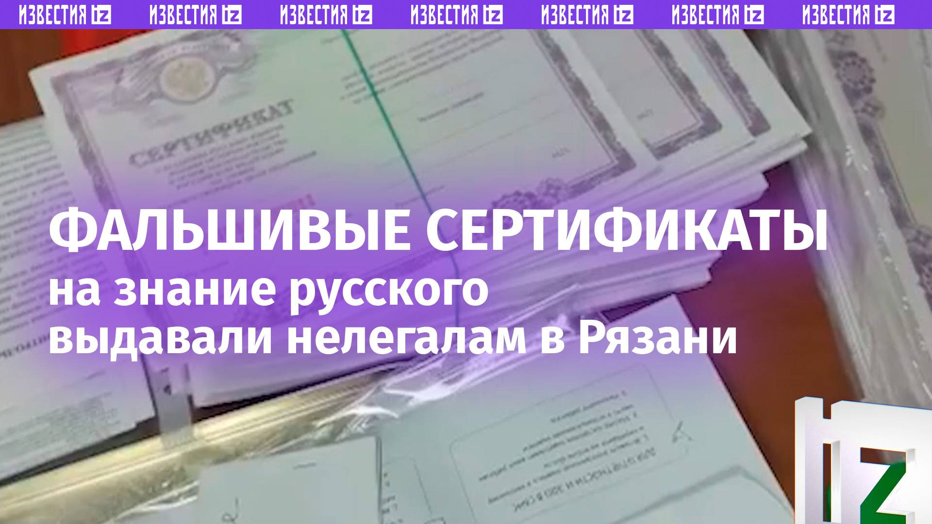 «Не умеем писать?»: нелегалам «рисовали» сертификаты на знание языка в Рязани