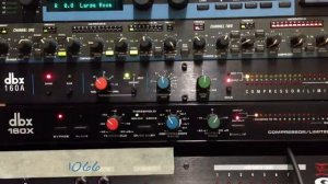 Rack compressor compare.(dbx 1066, 160a, 160x)