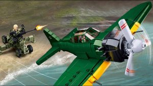 Собираем из деталей Lego. Лего.Sluban B1108 .Самалет штурмовик . Lego. Лего. Схемы и инструкции