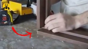Сборка дверной коробки без торцовочной пилы!
