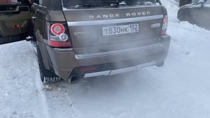 Выхлоп Range Rover Sport Autobiography 5.0