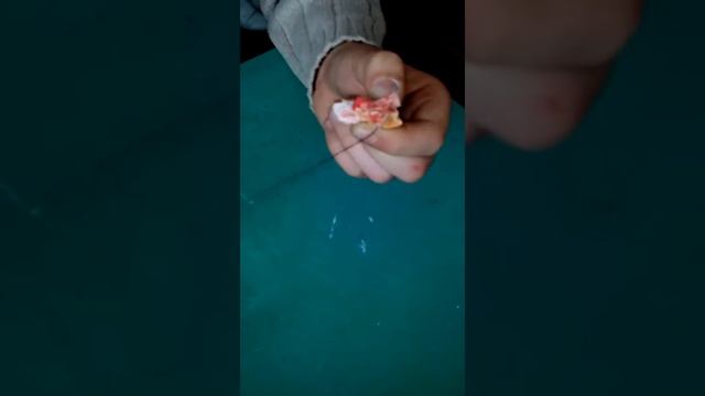 Фокус: горячий шарик в руке