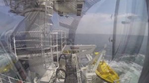 Оффшорный судовой кран MacGregor с компенсацией качки cvget