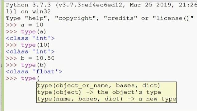 Python Tutorials - Python Data Types and Keywords