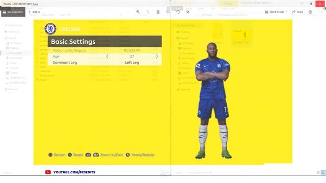 PES 2021 EDIT MENU POSE MOD (QUICK TUTORIAL)