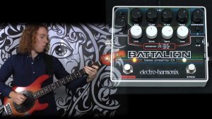 Electro-Harmonix Battalion Bass Preamp and DI Pedal
