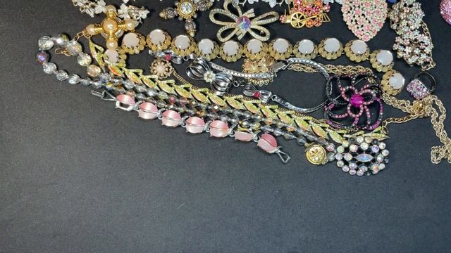 Окончание Распаковки Винтажной Бижутерии с EBay