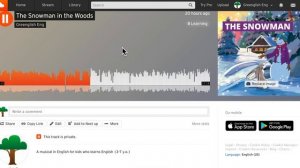 The Snowman in the woods. Demo