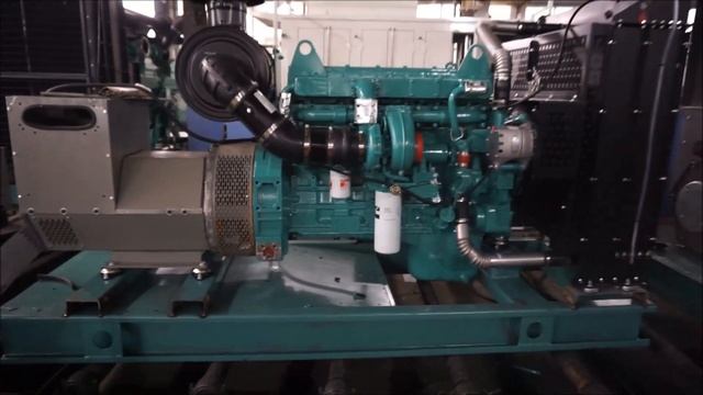 Open Type Cummins Diesel Generator Sets Assembly Workshop