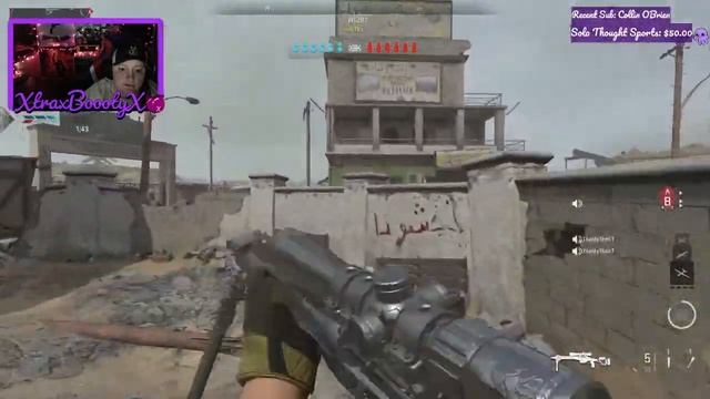 🟣OMG! IT'S AN GAMER GIRL ! |  MW2 CODQUICKSCOPING ON SEARCH & DESTROY 🟣 | XtraxBoootyX Live |🟣
