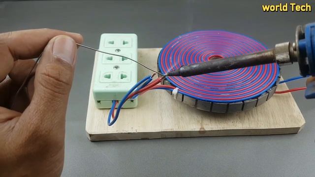 I turns PVC cable into 10KW first electric Transformer energy generator At Home смотреть онлайн