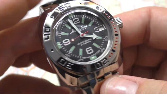 Восток Амфибия 710640-22 | Новые стрелки | #наручныечасы#обзорчасов#часы #восток#vostok#амфибия