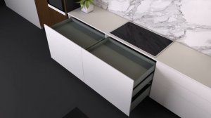 FGV Ten2 - система выдвижения с двойными металлическими боковинами