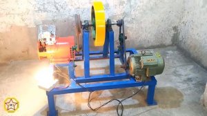 Free Electricity How To Make Free Energy Generator 230v 7Kva Flywheel 24/7