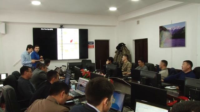 Сотрудники  МЧС  повышают квалификацию в области картирования при ЧС