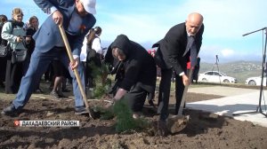 Сад памяти открыли и в Дахадаевском районе