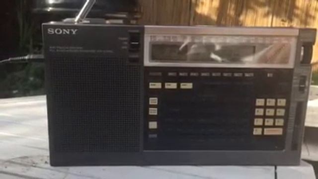 Sony ICF-2001D 15150 KHz Radio Tamazuj Madagascar excellent reception смотреть онлайн