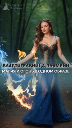 🔥 ВЛАСТИТЕЛЬНИЦА ПЛАМЕНИ: МАГИЯ И ОГОНЬ В ОДНОМ ОБРАЗЕ 🔥 #fashion #мода #dress #style