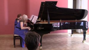 А. Пьяццолла Michelangelo '70, пер. для двух роялей. Исп. дуэт "Каденция"